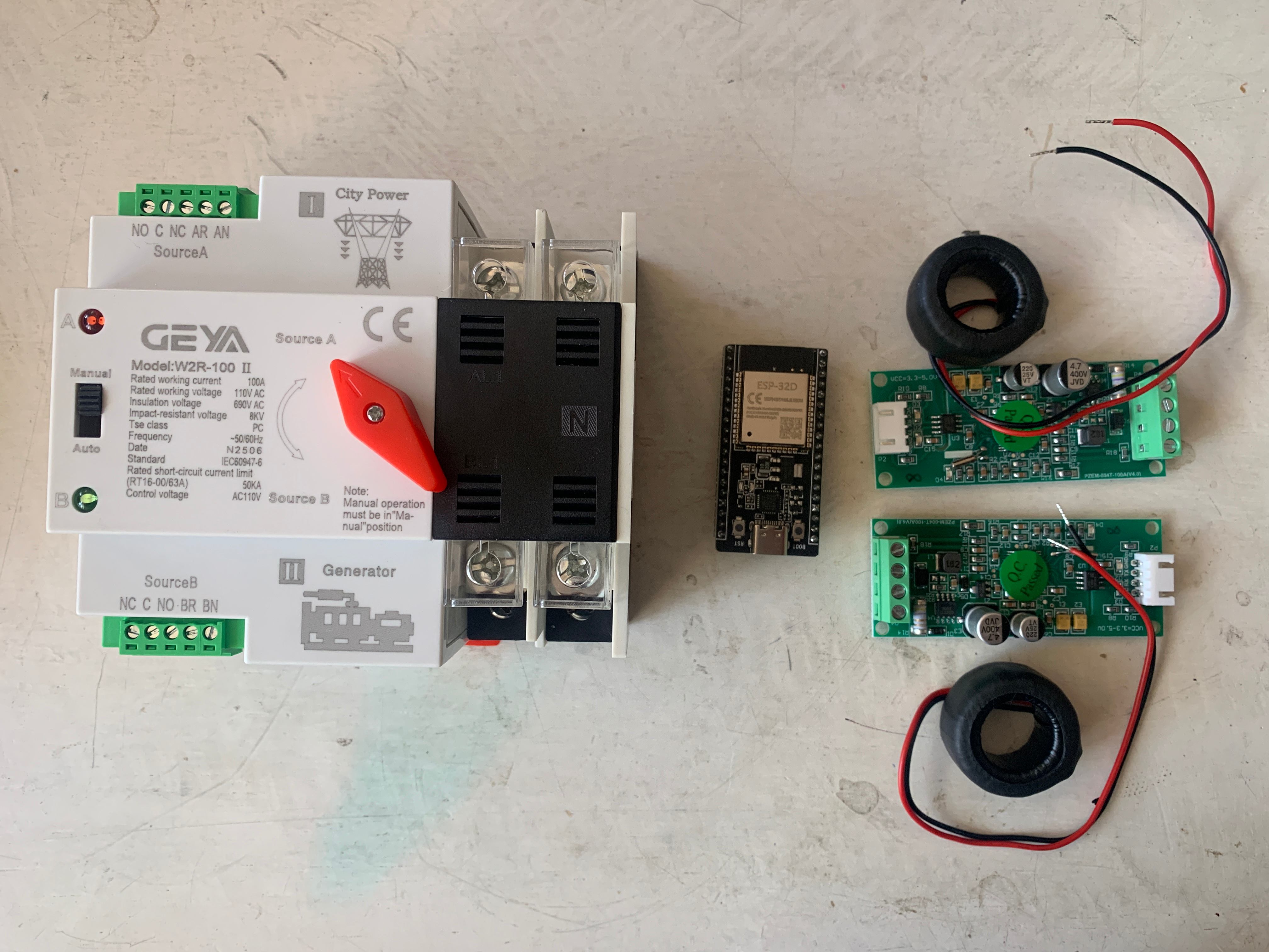 Sistemas de trasnferencia automática con control de voltaje, corriente y potencia por microcontrolador
